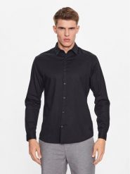 Jack&Jones Koszula Gingham 12181602 Czarny Slim Fit. Czarne koszule Jack&Jones, l, bez wzorów, z bawełny, bez kołnierzyka, bez ramiączek. Za 119.99 zł.