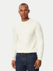 Guess Sweter M6BR23 Z1373 Kremowy Regular Fit. Białe swetry rozpinane Guess, l, z aplikacjami, z wiskozy, bez kołnierzyka, bez ramiączek. Za 434.99 zł.