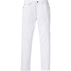 Dżinsy ze stretchem Slim Fit Straight bonprix biały. Jeansy marki bonprix. Za 109.99 zł.