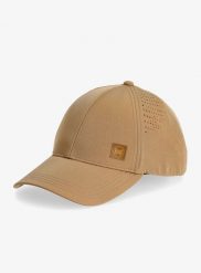 Czapka z daszkiem Buff Summit Cap. Brązowe czapki z daszkiem Buff, bez wzorów, z elastanu. Za 130.99 zł.