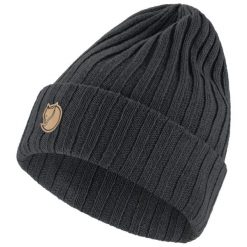 Czapka zimowa Fjallraven Byron Hat - graphite. Szare czapki zimowe Fjällräven, bez wzorów. Za 203.99 zł.