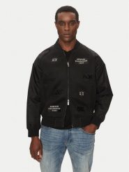 Armani Exchange Kurtka bomber XM000388 AF13130 UC001 Czarny Regular Fit. Czarne kurtki Armani Exchange, m, bez wzorów, z syntetyku, bez kaptura. Za 1,219.00 zł.