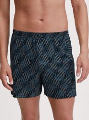 Calida Bokserki w kolorze granatowym rozmiar: XL. Niebieskie bokserki Calida, xl, bez wzorów. Za 77.95 zł.