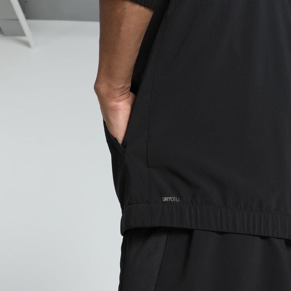 Męska kurtka do biegania VELOCITY PUMA Black. Czarne kurtki Puma, m, bez wzorów, bez kaptura, do biegania. Za 236.45 zł.