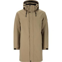 Parka Whistler Volcan. Brązowe kurtki przeciwdeszczowe WHISTLER, na zimę, m, bez wzorów, bez kaptura. W wyprzedaży za 440.00 zł.
