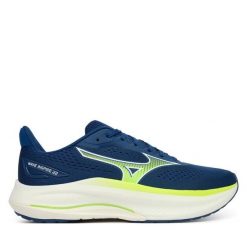 Buty do biegania Mizuno. Niebieskie buty do biegania Mizuno, bez wzorów, bez zapięcia, do biegania, mizuno wave. Za 689.99 zł.