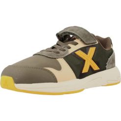 Buty MUNICH SPORT 8895102M Zielony. Zielone buty turystyczne munich, bez wzorów, ze skóry, bez zapięcia, na fitness i siłownię. Za 240.99 zł.