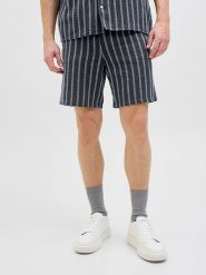Jack & Jones Szorty "Jaiden" w kolorze granatowym rozmiar: XS. Niebieskie szorty Jack & Jones, xs, bez wzorów, z bawełny. Za 54.95 zł.