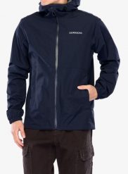 Kurtka przeciwdeszczowa męska Didriksons Dario Jacket. Niebieskie kurtki Didriksons, l, bez wzorów, z materiału, bez kaptura. Za 357.49 zł.