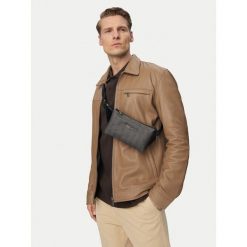 Nerka Just Cavalli. Szare saszetki i nerki Just Cavalli, bez wzorów. Za 660.99 zł.