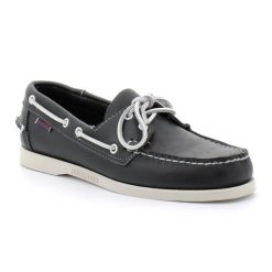 Tenisówki Sebago Model Docksides Portland Kolor Niebieski. Niebieskie trampki Sebago, bez wzorów, bez zapięcia. Za 719.75 zł.