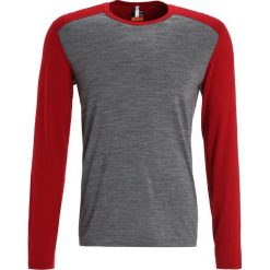 Icebreaker OASIS Koszulka sportowa gritstone heather/oxblood. Koszulki z długim rękawem marki Icebreaker. W wyprzedaży za 269.25 zł.