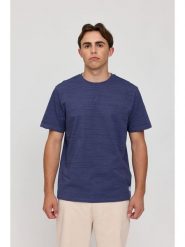 MAZINE Koszulka "Keith" w kolorze granatowym rozmiar: XL. Niebieskie bezrękawniki MAZINE, xl, bez wzorów, z bawełny, bez kołnierzyka, bez ramiączek. Za 43.99 zł.