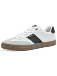S.Oliver Sneakersy w kolorze biało-czarnym rozmiar: 44. Białe buty sportowe casual S.Oliver, bez wzorów, bez zapięcia. Za 158.10 zł.