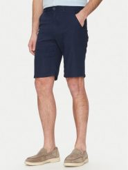 Blend Szorty materiałowe 20717870 Granatowy Regular Fit. Niebieskie szorty Blend, m, bez wzorów, z materiału. Za 109.99 zł.
