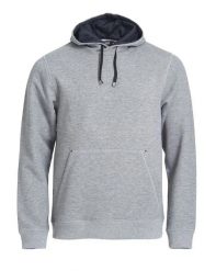 Clique Classic Hoody – bluza z kapturem grey melange. Szare bluzy z kapturem CLIQUE, m, bez wzorów, z bawełny, z kapturem. Za 309.10 zł.