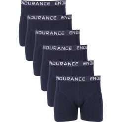 Bokserki Endurance Burke (x6). Niebieskie bokserki Endurance, m, bez wzorów, z bawełny. Za 160.50 zł.