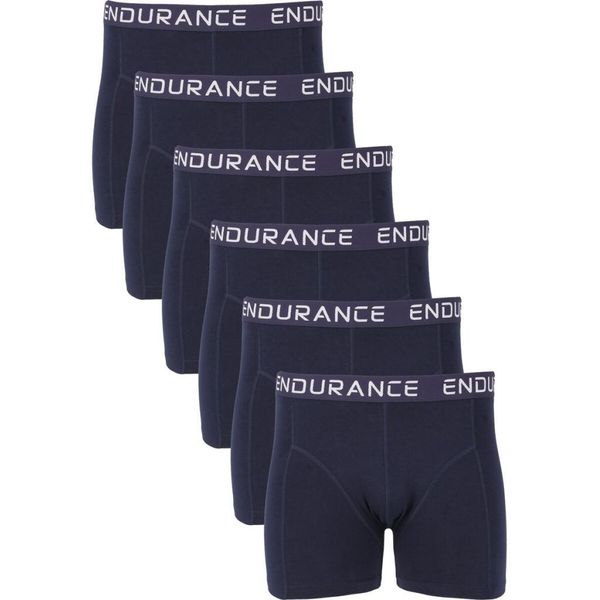 Bokserki Endurance Burke (x6). Niebieskie bokserki Endurance, m, bez wzorów, z bawełny. Za 160.50 zł.