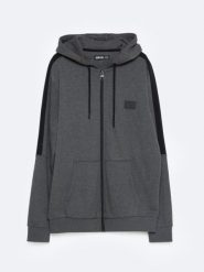 Bluza męska rozpinana z kapturem ciemnoszara Rubban 903. Szare bluzy z kapturem BIG STAR, l, bez wzorów, z kapturem. W wyprzedaży za 229.99 zł.