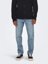 Only & Sons Jeansy Edge 22026986 Niebieski Loose Fit. Niebieskie jeansy Only & Sons, m. Za 139.99 zł.
