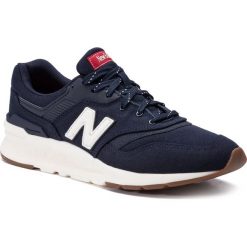 Sneakersy NEW BALANCE - CM997HDA Granatowy. Niebieskie buty sportowe casual New Balance, bez wzorów, z materiału, bez zapięcia. W wyprzedaży za 239.00 zł.