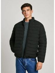 Pepe Jeans Kurtka pikowana "Tomi" w kolorze czarnym rozmiar: XL. Czarne kurtki Pepe Jeans, xl, bez wzorów, z jeansu, bez kaptura. Za 310.38 zł.