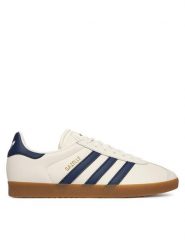 Adidas Sneakersy Gazelle JI0209 Écru. Buty sportowe casual Adidas, bez wzorów, ze skóry, bez zapięcia. Za 479.99 zł.