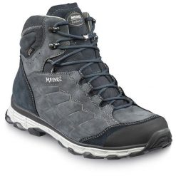 Buty trekkingowe męskie Meindl Tramin Gore-Tex. Niebieskie buty trekkingowe MEINDL, bez wzorów, z gore-texu, bez zapięcia, trekkingowe, gore-tex. Za 1,603.00 zł.