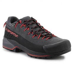 Buty do chodzenia męskie La Sportiva Tx4 Evo Gtx Carbon Cherry Tomato. Czarne buty turystyczne La Sportiva, bez wzorów, z gore-texu, bez zapięcia, trekkingowe, gore-tex. Za 1,049.99 zł.