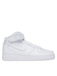 Nike Sneakersy Air Force 1 Mid '07 CW2289 111 Biały. Białe buty sportowe casual Nike, bez wzorów, ze skóry, bez zapięcia. Za 609.99 zł.