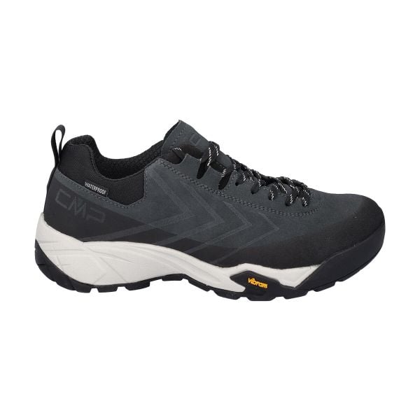 Buty trekkingowe CMP Mintaka waterprof. Niebieskie buty turystyczne CMP, bez wzorów, z gumy, bez zapięcia. Za 399.99 zł.