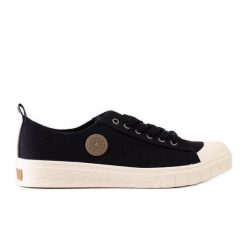 Czarne trampki Big Star LL174020 906. Czarne trampki m, bez wzorów, bez zapięcia. Za 158.90 zł.