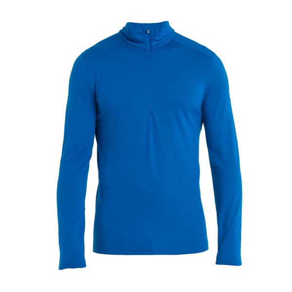 Bluza termoaktywna męska icebreaker 200 Oasis Half Zip. Niebieskie bielizna termoaktywna Icebreaker, m, bez wzorów, bez ramiączek. Za 477.99 zł.