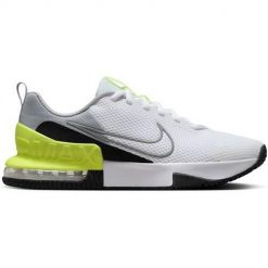 Buty do chodzenia męskie Nike AIr Max Alpha Trainer 6. Białe buty treningowe Nike, bez wzorów, z materiału, na fitness i siłownię, nike air max. Za 378.65 zł.