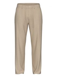 Selected Homme Chinosy 16096687 Beżowy Straight Fit. Brązowe eleganckie spodnie Selected Homme, m, z bawełny. Za 179.99 zł.