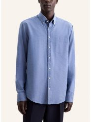 Seidensticker Koszula w kolorze niebieskim rozmiar: 46. Niebieskie koszule Seidensticker, bez wzorów, bez kołnierzyka, bez ramiączek. Za 113.36 zł.