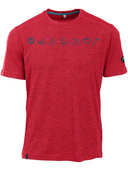 Maul Sport Koszulka funkcyjna "Grinberg" w kolorze czerwonym rozmiar: 52. Czerwone t-shirty sportowe Maul Sport, bez wzorów, z materiału, bez ramiączek, outdoorowe. Za 111.84 zł.