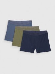 4F Bielizna bokserki (3-pack) męskie - multikolor S. Bokserki 4F, m, bez wzorów, z bawełny. Za 99.99 zł.