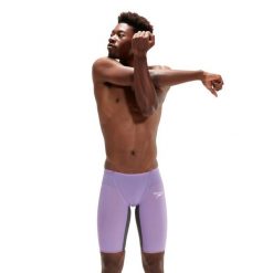 Strój pływacki Startowy Jammery Męskie Speedo LZR Valor. Czarne odzież kompresyjna Speedo, l, bez wzorów, z elastanu, do pływania. Za 641.98 zł.