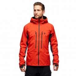 Kurtka wodoodporna męska Black Diamond Dawn Patrol Hybrid Shell. Brązowe kurtki Black Diamond, m, bez wzorów, bez kaptura. Za 959.99 zł.
