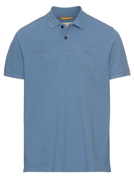 Camel Active Koszulka polo w kolorze niebieskim rozmiar: XXL. Niebieskie koszulki polo Camel Active, xxl, bez wzorów, z bawełny, bez kołnierzyka, bez ramiączek. Za 144.24 zł.