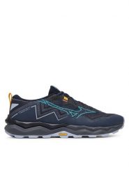 Mizuno Buty do biegania Wave Daichi 9 Gtx J1GJ2556 Niebieski. Niebieskie buty do biegania Mizuno, bez wzorów, ze skóry, bez zapięcia, do biegania. Za 489.99 zł.