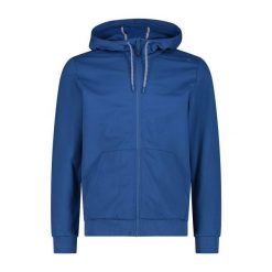 Bluza z kapturem zapinana na zamek błyskawiczny CMP. Niebieskie bluzy z kapturem CMP, m, bez wzorów, z kapturem. W wyprzedaży za 283.50 zł.