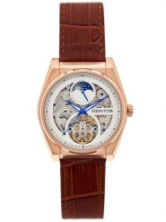 Heritor Zegarek automatyczny "Daxton" w kolorze różowozłoto-brązowym rozmiar: onesize. Brązowe, analogowe zegarki Heritor, ze stali. Za 543.99 zł.