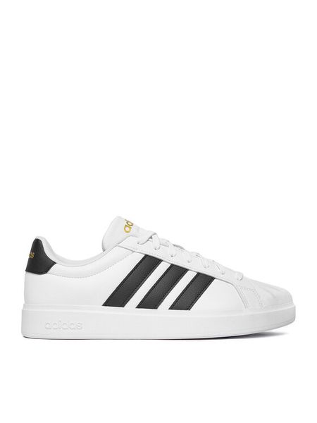 Adidas Sneakersy CEO-STREETTALK JP8275 Biały. Białe buty sportowe casual Adidas, bez wzorów, ze skóry, bez zapięcia. Za 279.99 zł.