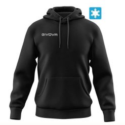 Bluza z kapturem Givova unisex 70% bawełna 30% poliester czarna. Czarne bluzy z kapturem Givova, na zimę, l, bez wzorów, z bawełny, z kapturem. Za 170.10 zł.