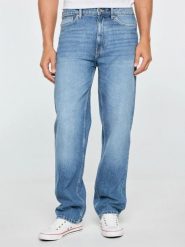 Jeansy męskie loose niebieskie zack 439. Niebieskie spodnie materiałowe BIG STAR, na co dzień, l, bez wzorów, z denimu, klasyczne, z podwyższonym stanem. Za 299.99 zł.