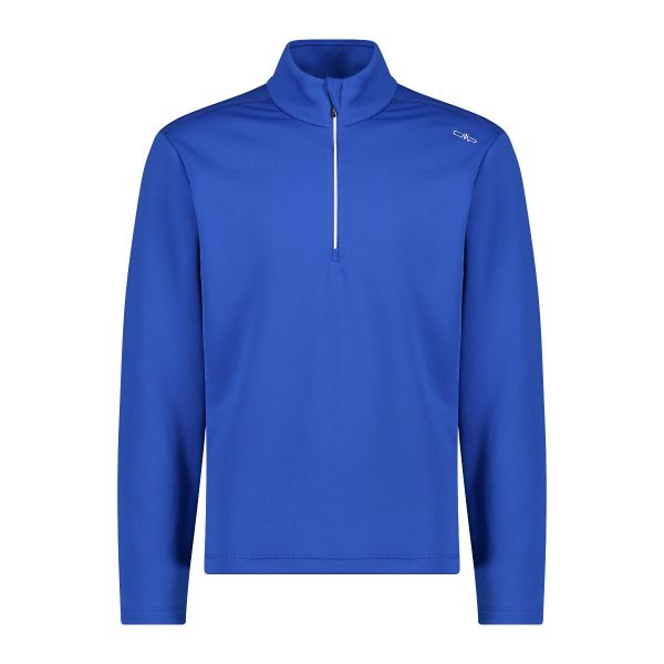 Pulower CMP Stretch Performance. Niebieskie bluzy CMP, na zimę, bez wzorów, bez kaptura. Za 286.50 zł.