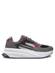 EA7 Emporio Armani Sneakersy X8X178 XK382 U036 Szary. Szare buty sportowe casual EA7 Emporio Armani, bez wzorów, z materiału, bez zapięcia. Za 449.99 zł.