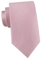 Męski Krawat Alties - Róż Pudrowy, Geometryczny Mikrowzór. Czerwone krawaty i muchy Alties, bez wzorów, z tkaniny. Za 55.00 zł.
